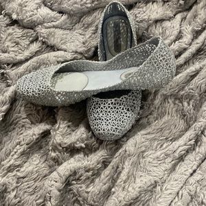 Melissa & Campana size 6 sparkle jelly flats!